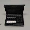 USB Cable Organizer Clips Cord Holder,10 Packs (3-5-7-Slots) Black Self Adhesive Desk Cord Cable Management