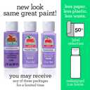 3 x Apple Barrel Acrylic Paint in Assorted Colors (2 oz), 21482, Bimini Blue, 2 fl oz