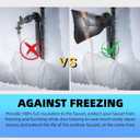 3 x Outdoor Faucet Socks - 5.9" W x 7.7" H for Winter Freeze Protection, Tap Cover, Spigot Cover - 3 Piece