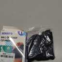 Orthopedic Metatarsal Pads,Ball of Foot Cushion with Gel Pad for Women and Men, Foot Pads for Ball Pain Relief, Morton's Neuroma, Metatarsalgia Support,Fits Dress in Shoes, Large: Women(9.5-11), Men(7.5-9.5), Black