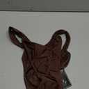 ZAFUL Women's Thong Bikini Bottom Low Waisted High Cut Cheeky Bathing Suit Bottoms with Adjustable Coverage.XL