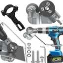 New electric drill metal cutter, sheet metal cutting drill attachment, sheet metal cutter, sheet metal cutter, for cutting iron plate, color steel tile, aluminum plate, copper plate and so on.