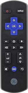 GE Roku TV Remote Replacement Only for ROKU TV and TCL Roku TV Remote/ONN Roku TV Remote/Hisense Roku TV Remote/Sharp Roku/Element Roku/Westinghouse Roku/Philips Roku Replacement Remote 66814 GE Roku TV Remote Replacement Only for ROKU TV and TCL Roku TV Remote/ONN Roku TV Remote/Hisense Roku TV Remote/Sharp Roku/Element Roku/Westinghouse Roku/Philips Roku Replacement Remote 66814