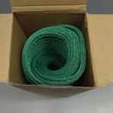 FunWheat Round Braided Placemats Set of 8 Table Mats for Dining Tables Woven Washable Non-Slip Place mats 15 inch(Holly Green, 8pcs)