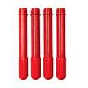 Angeles Baseline 20" Table Legs - 4 Pack, Compatible with Baseline Table Tops for use as Kids Table or Toddler Table in Classrooms, Preschools, and Daycares, Set of 4, Candy Apple Red