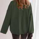 BTFBM Oversized Cardigan Sweaters for Women Trendy Fall Fashion 2025 Button Down Long Sleeve Chunky Knit Cardigans (S)