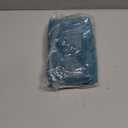 MIULEE Pack of 2 Couch Throw Pillow Covers 18x18 Inch Teal Farmhouse Decorative Pillow Covers with Stitched Edge Soft Chenille Solid Dyed Spring Pillow Covers for Sofa Bed Living Room