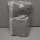 YoungsTex Linen Blackout Curtains 54 Inch Length for Bedroom, Full Light Blocking Drapes for Living Room Farmhouse Thermal Insulated Cream Textured Blinds with Grommet, Linen, 2 Panels, 42 X 54 Inch