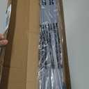 LazBlinds Cordless Cellular Shades, No Tools No Drill Blackout Honeycomb Shades Pleated Blinds for Windows, 32'' W x 48'' H, Dark Grey
