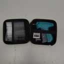 BEVTEE Price Tagging Guns for Clothes, Retail Price Tag Attacher Guns for Clothing (Not Stitch Gun), Includes 5 Needles, 1008 Barbs Fasteners, 1 Hard EVA Bag(Green)