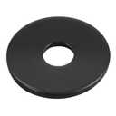 50 PCS 3/16" Stainless Flat Washers, 1" Outer Diameter, 18-8 (304) Stainless Steel Metal Washers for Screws and Bolts, Black Finish