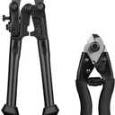 TooTaci Wire Rope Crimping Tool Kit, Include 14 inch Swaging Tool and Wire Rope Cutter, Cable Crimper for 1/16" to 1/8" Crimping Loop Sleeves