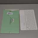 Bluetooth Keyboard, Slim 7 Colors Backlit Wireless Bluetooth Keyboard with Touchpad Built in Rechargeable Battery for iOS Android Windows Tablets PC Smartphone