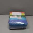 Bath Rugs for Bathroom Rainbow Bathroom Rugs Colorful Microfiber Plush Bath Mat Soft and Absorbent Bath Carpet Non-Slip Backing 20"x32" (1'8" x 2'8" (Rectangular))