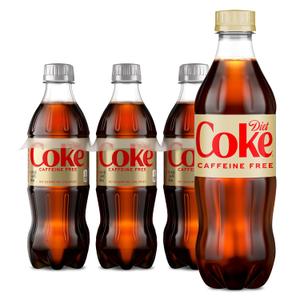 Diet Coke Caffeine Free Soda Soft Drink, 16.9 fl oz, Pack of 24, BBD: April 6, 2026
