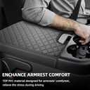 Center Console Cover Fit for Silverado Tahoe Sierra Yukon Suburban 2007-2013 Jump Seat Console, Car Armrest Seat Box Cover, Car Arm Rest Covering, Arm Rest Cushion Pad