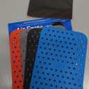 Reusable Air Fryer Liners 4 Pack for Dual Basket Fryers - Rectangle Silicone Airfryer Liners - 5.25 x 8 for Basket - Easy to Clean Air Fryer Accessories - Non-Stick Parchment Paper Replacement