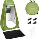 NEVERLAND Pop up Privacy Shower Tent - Portable Changing Shower Tent, Dressing Room, Bathroom, Outdoor Rain Shelter for Camping, Hiking, Beach, 47 inches x 47 inches x 77 inches