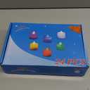 LANKER 24 Pack Flameless Led Tea Lights Candles, Flickering Green Battery Operated Electronic Fake Candles, Decorations for Party, Christmas, Halloween and Festival Celebration (Green)