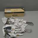 304 Stainless Steel Cooking Utensils Set, 8PCS Kitchen Utensils Set, Luxury Kitchen Utensils, Deep Ladle, Skimmer, Slotted Spatula, Fish Spatula, Serving Spoon, Whisk, Bread Knife, Cake Server