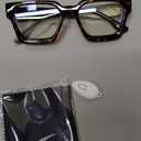 livho Oversized 99% Blue Light Glasses for Woman - Rectangle Fashion Glasses for Computer, Chic Preppy Frame - Anti Eyestrain