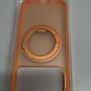 TORRAS 360 Magnetic Stand for iPhone 17 Pro Max Case, [Fit for MagSafe] [4X Military-Grade Protection] Slim Case for iPhone 17 Pro Max 6.9", Translucent Cosmic Orange, Ostand O3 Fitness Series