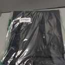 6 Pcs 24'' x 50'' Clear PVC Garment Bag Dance Costume Competition Bag with Rack Zippers Pockets Hanging Garment Covers Costume Organizer Costume Carrier for Adults Kids(Black)