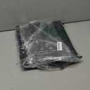 Reusable 6 Cup Drink Carrier with Handle and Insulated Food Delivery Bag, Portable Plastic Cup Caddy, 26L Grocery Cooler Box for Car Delivery, Travel, Picnic (Black)