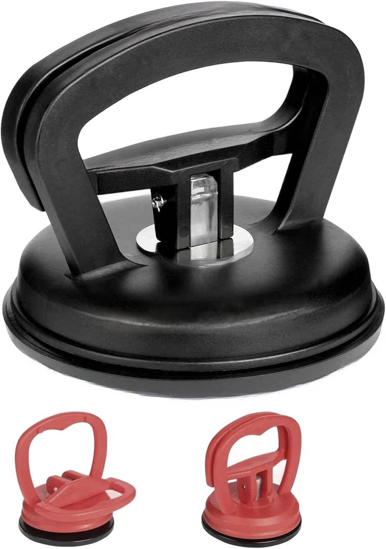 Dent Puller, Car Dent Puller 3 Pack, Suction Cup Dent Removal Kit for Paintless Dent Repair - Auto Body Repair Tool for Dents, Doors, Objects Moving