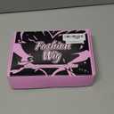 Lativ Blonde Wig With Bangs Short Wavy Curly Ombre Wig with Dark Roots Synthetic Heat Resistant Bob Wigs for Women Daily Party Use 14 Inches