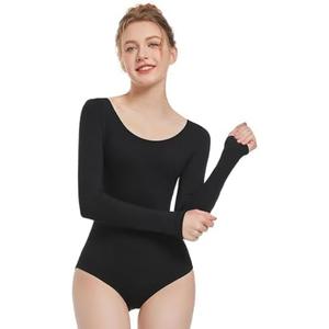 Spoxiyue Women's Team Basic Short Sleeve Leotard for ballet Adult Gymnastics Bodysuit dance clothing. Medium