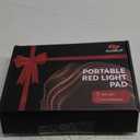 Red Light Therapy for Body, 2000mAh Cordless Portable Light Therapy Pad, 660&850nm Infrared Light Therapy for Back Waist Shoulder Knee Joint, Home Outdoor Using, Gifts for Women Men (13.6"x5.9")