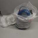 Stainless Steel Bucket 2 Gallon Bucket with Lid Portable Metal Water Bucket with Hose