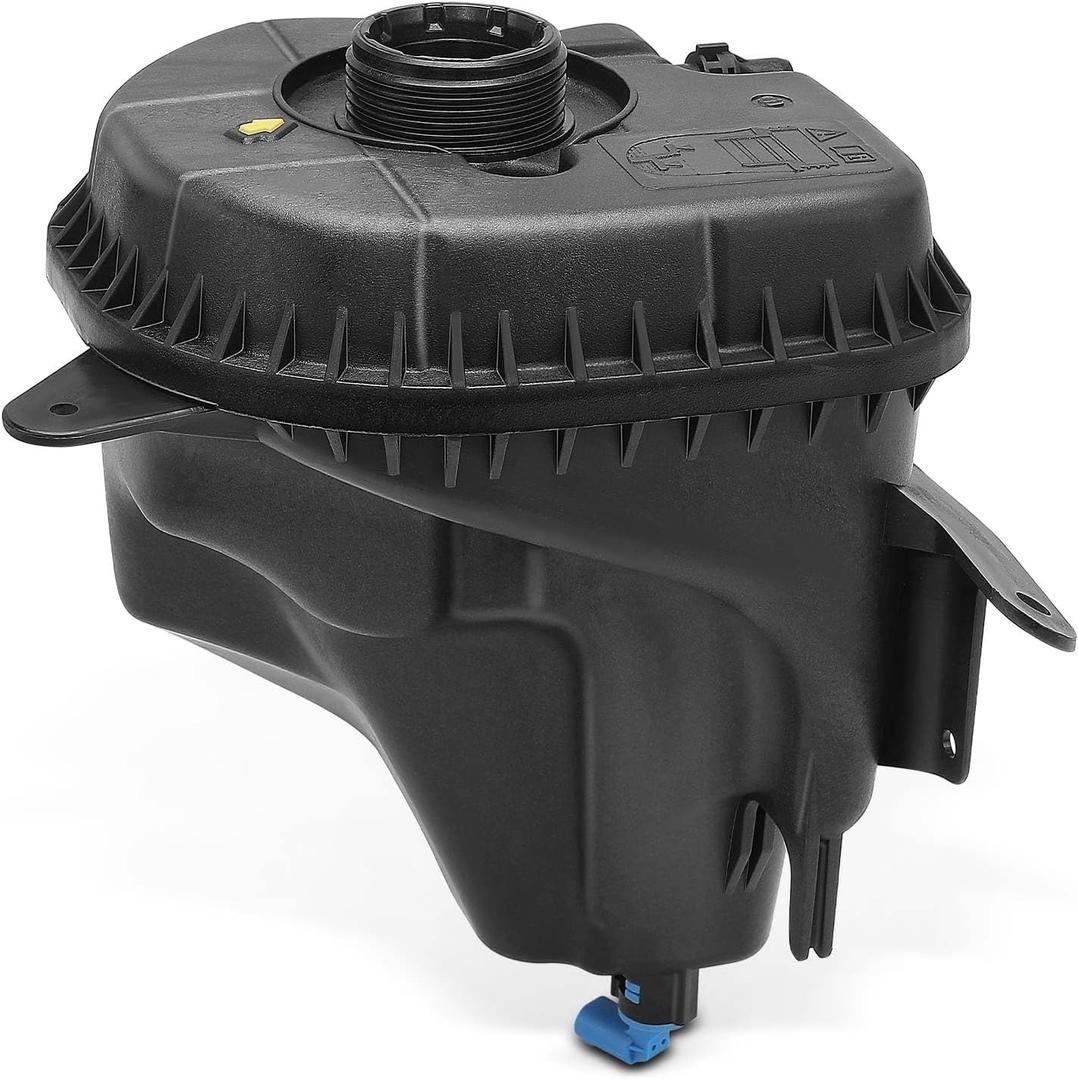 YHTAUTO Engine Coolant Recovery Overflow Reservoir Expansion Tank W/O Pressurized Cap & Sensor For BMW E70 F85 F15 X5 F16 F86 E71 E72 X6 Replace for# 17137647290