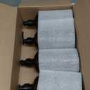 32 Ounce Glass Pump Dispenser Bottle, Large Amber Container with Pump for Shower and Bath Shampoo Soap Conditioner Lotion - 1 Liter - by Kitchentoolz (Pack of 4)