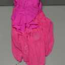 American Trends Plus Size Swimsuit for Women Swim Dress Tummy Control One Piece Bathing Suit V Neck Swimdress Ruffle Swimwear (XX-Large Plus, Hot Pink)