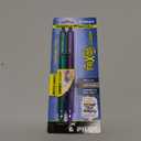 PILOT FriXion Clicker Erasable, Refillable & Retractable Gel Ink Pens, Fine Point, Assorted Color Inks, 2-Pack (31483)