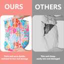 POLYSELLS 100pcs 10x13 Inches Poly Mailers Waterproof & Tear Resistant Mailing Envelopes, Cute Small Business Bags for Clothes, Gifts - Flowers