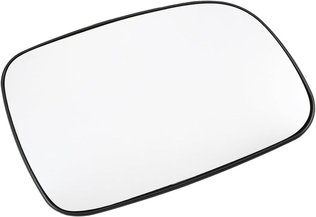 Car Rearview Right Passenger Side Heated Mirror Glass Replacement W/Backing Plate for Jeep Grand Cherokee 1999-2004 Replacement