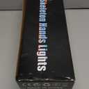 Halloween Decorations 5 Pack Solar Powered Skeleton Arm Stakes Lights 110pcs Bright LED Light Beads 8 Modes Waterproof Solar Charging Suitable for Outdoor Yard Lawn Home Party Decor