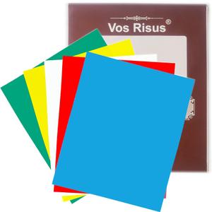 5 Pcs Transfer Paper Repeatedly Use Carbon Water-Soluble Tracing Paper 11"9",Transfer Pattern on Cloth,Fabric,Canvas,Paper for Home Sewing Cross-Stitch Paint