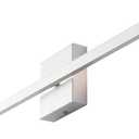 JONATHAN Y Vara 28" Modern Linear LED Wall Sconce, Silver