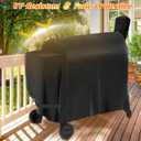Grill Cover for Traeger Pro 34 780 Series Texas Elite Wood Pellet Replacement Parts BAC380 BAC504 600D Waterproof Outdoor BBQ Covers for Z Grills 700 550 Grilling Accessory