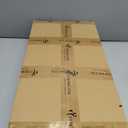 StrongTek Ergonomic Wood Foot Rest for Enhanced Circulation & Comfort, 350lbs Capacity, Rocker Balance Board for Standing Desks, Non-Slip, No Assembly, 18" Wide - Ideal for Office/Home