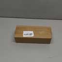 Yolococa Champagne Christmas Tree Decoration Birds, 10x2x2 inches, 2pcs