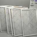 Amazon Basics MERV 5 AC Furnace Air Filter, 16x25x1 inches, 6-Pack (Actual size: 15.75" x 24.75" x 0.75")