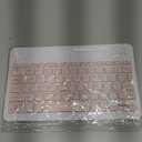 Ultra-Slim Bluetooth Keyboard Portable Mini Wireless Keyboard Rechargeable for Apple iPad iPhone Samsung Tablet Phone Smartphone iPadOS iOS Android (10 inch Pink)