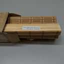 LazBlinds No Tools No Drill Cordless Bamboo Roman Shades, Light Filtering Window Treatment, Roll Up Bamboo Blinds for Windows 31'' W x 64'' H, Brown