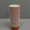 50 Pcs Basketball Paper Bowls, 9 OZ, Orange, Basketball Pattern, Disposable, Perfect for Ice Cream, Dessert, Snack, Various Occasions