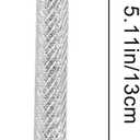 Cabilock Cake Decorating Tool Aluminum Alloy Flower Nail Pastry Cone Holder Icing Piping Rod for Precise Flower and Rose Making in Baking 3-Pack